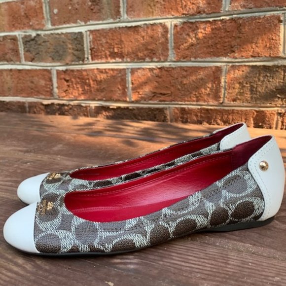 Coach New York “Chelsea” Ballet Flats Size 6.5 - Picture 1 of 9